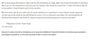 Proveedores de comida ecológica escuelas