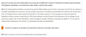 Proveedores de comida ecológica escuelas