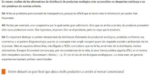 Proveedores de comida ecológica escuelas