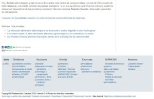 Proveedores de comida ecológica escuelas